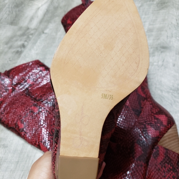 🆕️ Jessica Simpson Snakeskin Boots👢Sz 5 M 💰SOLD💰 1/22/23 - Picture 13 of 14